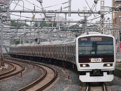 Series E231-500 Yamanote line renameed 100 year memorial color@Okachimachi sta.