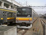 撮影：中原電車区（敷地外）